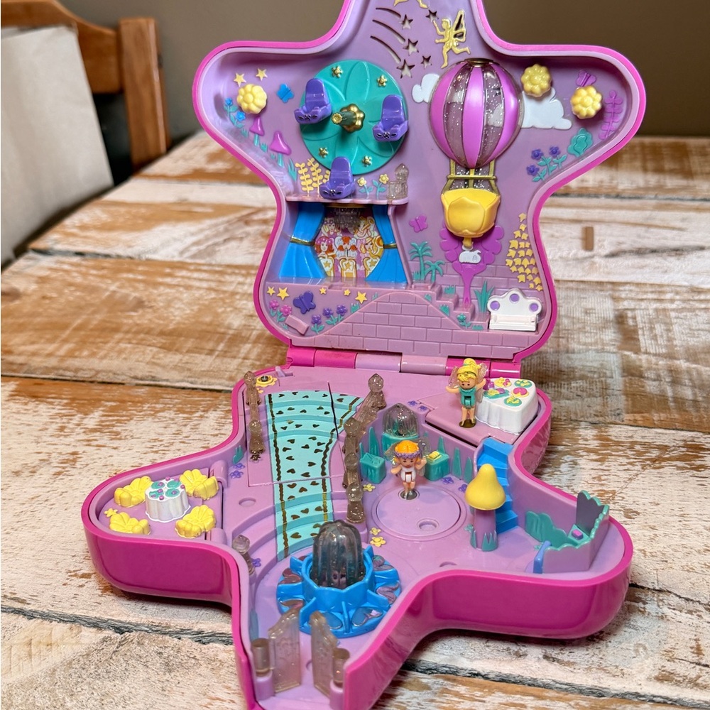 Polly Pocket Pink Star Compact Case - Picture 5 of 6
